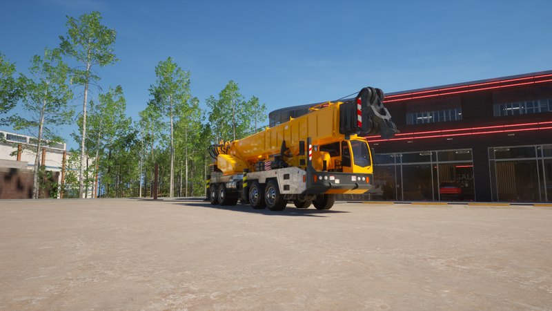 Crane Truck