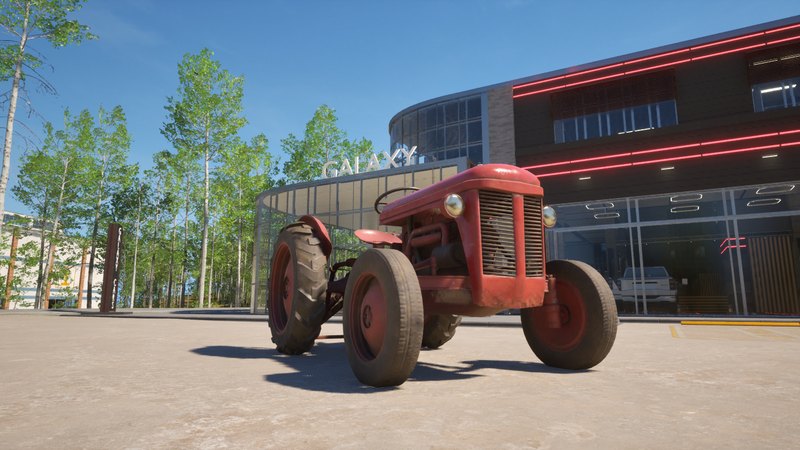 Old tractor